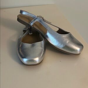 GAP Kids Silver Dress Shoes